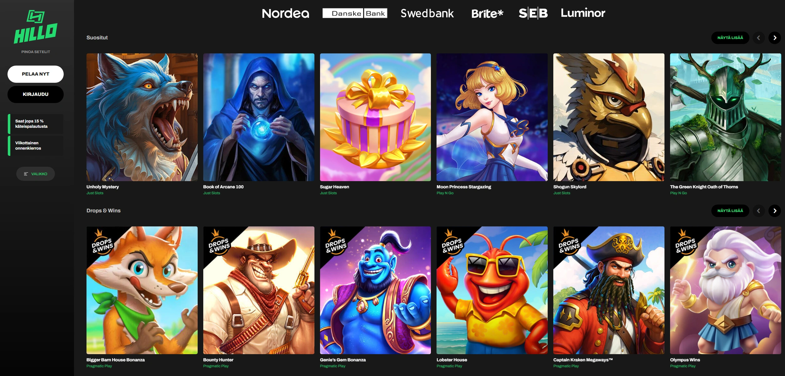 Kuinka analysoimme Hillo Casinon